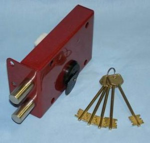 Сенат ЗНС4-5 5кл  разноуровн.ключевины  401 Замок накладной тяж (6)