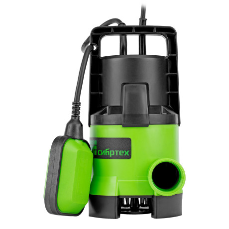 Дренажный насос для грязной воды СДН450-35, 450 Вт, напор 5.5 м, 8000 л/ч Сибртех