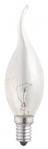 JAZZWAY CT35 E14 60W свеча на ветру прозрачная .3321468
