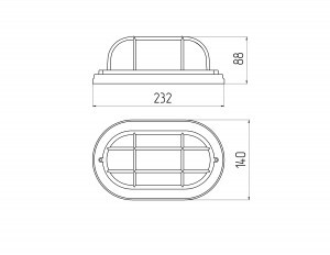 ЭРА св-к баня 130° овал Кантри(орех) дерево/стекло решет E27 60W 232х140х88 IP54 НБО 04-60-012 2829