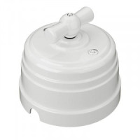 МЕЗОНИНЪ РЕТРО УСАДЬБА выкл. ОУ поворот. 4 полож. (1-2 кл.) 10А БЕЛЫЙ ABS-пластик GE30401-01