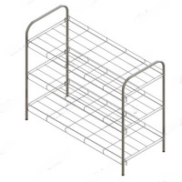 Этажерка для обуви NORDWALL PLUS 3 секции NS 2213