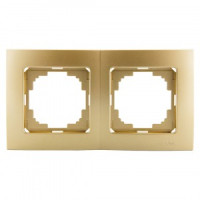 Nilson TOURAN  рамка СУ 2 мест. золото 24150092