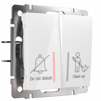 Werkel мех. выкл. СУ 2 кл. 10A для отелей (белый) W1120801 a054307