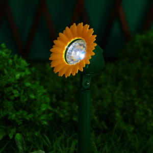 INBLOOM Фонарь на солнечной батарее 36x9см, 1LED лампа, цвет свечения белый, 1x1.2V 2/3AAA 100mAh Ni-MH, пластик