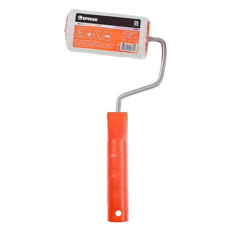 ЕРМАК Валик велюр 100х48х6мм, несъёмный шплинт