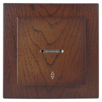 Nilson выкл. 1 кл. СУ (инд.) (проходной), TOURAN WOOD, орех 24271008