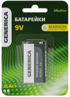 Э/п GENERICA 6LR61/9V BL1 ABT-6LR619V-ST-L02-G (цена за уп-ку)