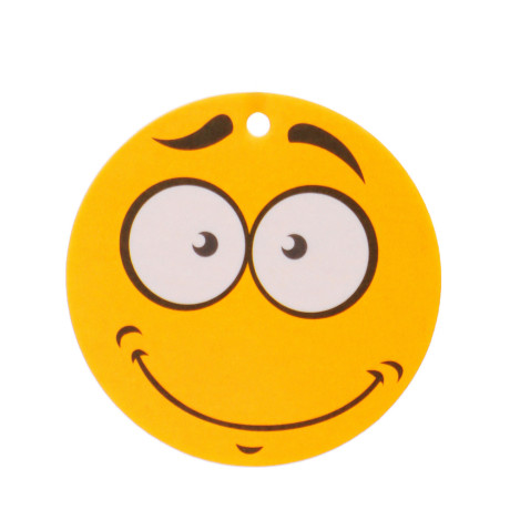 NEW GALAXY Ароматизатор бумажный "Смайл", 5 гр., Тутти фрутти, Дизайн GC