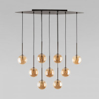 TK Lighting св-к подвесной 9х8W 900х270х1480 пластик коричневый Estera 6149 a070951