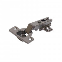 Петля мебельная накладная 362 А Slide-On черн (комплект 2шт, цена за комплект) (50) StahlBuro