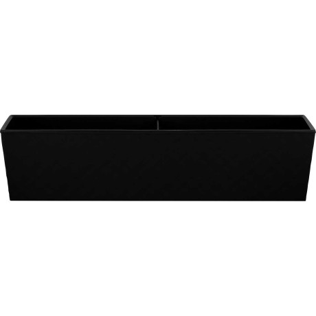 Балконный ящик МАНХЕТТЕН 60 см со вставкой оникс х8