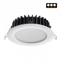 NOVOTECH 358952 SPOT NT22 230 бел. встр. св/д св-к LED 2K-4K-6K 15W 220V LANTE