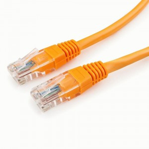 Cablexpert патч-корд UTP cat5e, 1,5 м, литой, многожильный (оранжевый)
