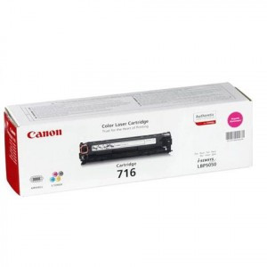 Картридж лазерный CANON (716М) LBP-5050, пурпурный, ориг., ресурс 1500 стр.