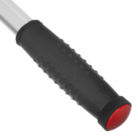 Скребок, 100 мм, фиксированное лезвие, удлиненная металлическая обрезиненная ручка Matrix