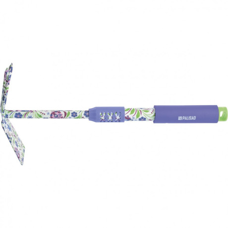 Мотыжка комбинированная, 70 х 385 мм, стальная, удлиненная рукоятка, Flower Mint, Palisad