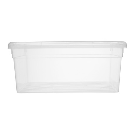 Контейнер для хранения на защелках, 37,5х25,5х16см, 10л