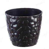 Кашпо Камни 260мм 8л. коричневый  М3171 (12)