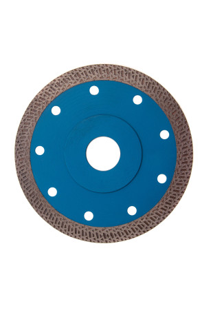 Диск алмазный, сплошной 115 х 22.2 мм, тонкий, сухая/мокрая резка Барс