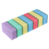 VETTA Набор губок для мытья посуды &quot;Эконом&quot; 5+2 шт, 9х6х3,5см