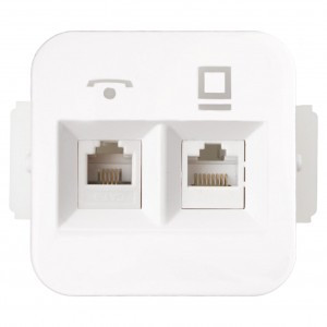 Bylectrica Гармония мех. роз. СУ (комп.+телеф.), белый (корп. ABS) ТРК-006