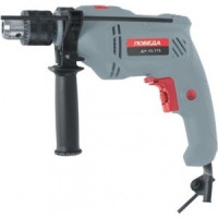 ПОБЕДА Дрель ударная ДУ-13/775, 775Вт, макс.диаметр сверла 13мм,глубиномер + допол.ручка,120301775