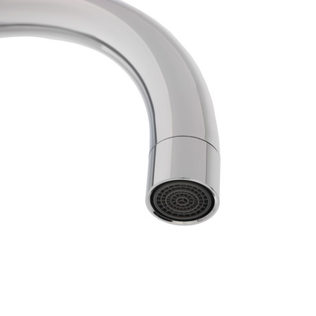 RAIN Смеситель для кухни Кристал, кран-буксы 1/2, гайка, латунь, хром