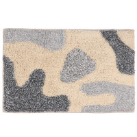 VETTA Коврик для ванной 40x60 см, хлопок, серый, 5581, (Индия)