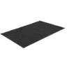 Коврик придверный, влаговпитывающий, антискользящий, SHAHINTEX ПРАКТИК Соты, 40х60, черный гранит