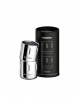 Набор из 2 стальных шотов BOBBER Shot 0,1л, нерж.сталь/зеркальный