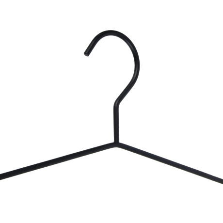 VETTA Вешалка-органайзер, 2 уровня, 34.5х25.5х0.8 см, металл, дерево, черный глянец