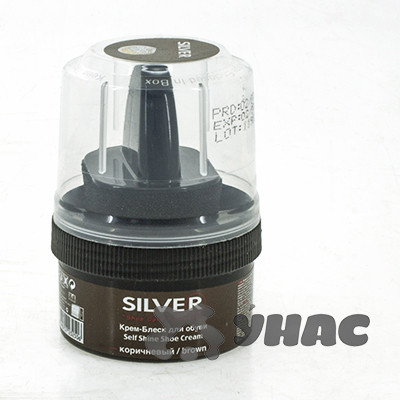 Сильвер KS2001-02/KS1001-02 (KS3001-02) крем для обуви (кор)  х12/48/96