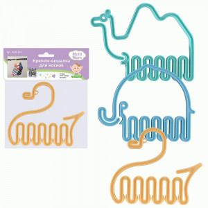 Крючок-вешалка д/носков Утенок 12*10см (кратность 3!!!) полипропилен VL90-204