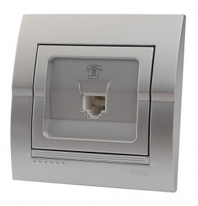 Lezard DERIY роз. СУ 1 мест. телеф. металлик серый