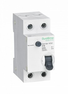 Systeme electric City9 дифф. автоматический выкл. АВДТ 32 2P С10 30мА, тип AC, 4,5кА C9D34610
