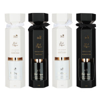 NEW GALAXY Диффузор Black&amp;White, wood sage, white flower, bluebell, pear and freesia 80мл