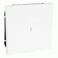 Bylectrica CARRE мех. выкл. СУ 1 кл. (инд. корп. ABS) белый (С110-3607)