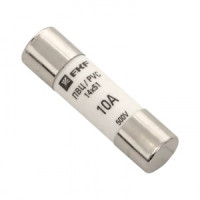 EKF предохранитель (плавкая вставка) цилиндрическая ПВЦ (14х51) 10А pvc-14x51-10