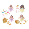 ИГРОЛЕНД Кукла шарнирная 15 см с аксессуарами, PP, ABS, PVC, 22х5,5х20 см, 4 дизайна
