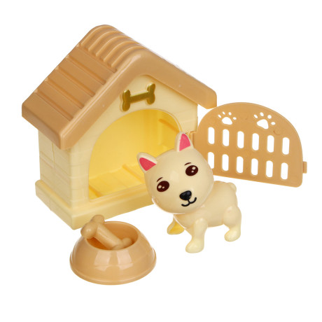 ИГРОЛЕНД Кукла шарнирная 15 см с аксессуарами, PP, ABS, PVC, 22х5,5х20 см, 4 дизайна