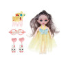 ИГРОЛЕНД Кукла шарнирная 15 см с аксессуарами, PP, ABS, PVC, 22х5,5х20 см, 4 дизайна