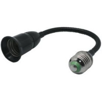 Ecola переходник гибкий с цоколя E27 на E27 300мм Черный A7L17BEAY (30!)