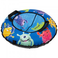 Санки надувные "Ватрушка" 0,75м Оксфорд Монстрики 998445 Ecos