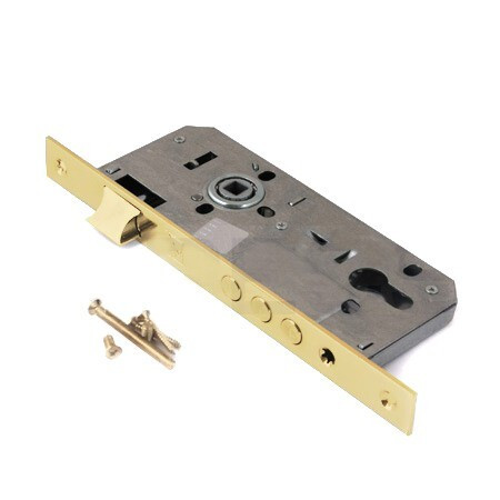Замок врез 2600G Apecs Золото (межос-85мм, аналог Kale152/3MR) \