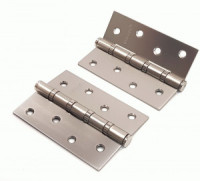 Петля под врезку PUERTO 100*75*2,5, 4 кольца, б/колп. ник.суп.мат IN100-4S FH MSN(2шт)