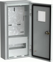 IEK TITAN щит (корпус) метал. ЩУРн-3/9 (500х250х135) навесной, окно, IP54 MKM34-N-009-54-ZO