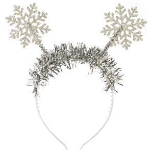 Ободок новогодний "Снежинка" CYM2210177 (12шт!) Волшебная страна