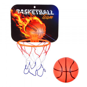 SILAPRO Набор для баскетбола (корзина 23х18см, мяч), ПВХ