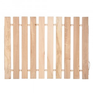 Коврик-сидушка, липовая рейка Б класса 41,5х35 см Банные штучки